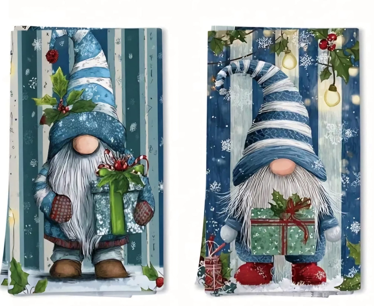Geschirrtücher - Geschenkverpackung Weihnachten/Winter
