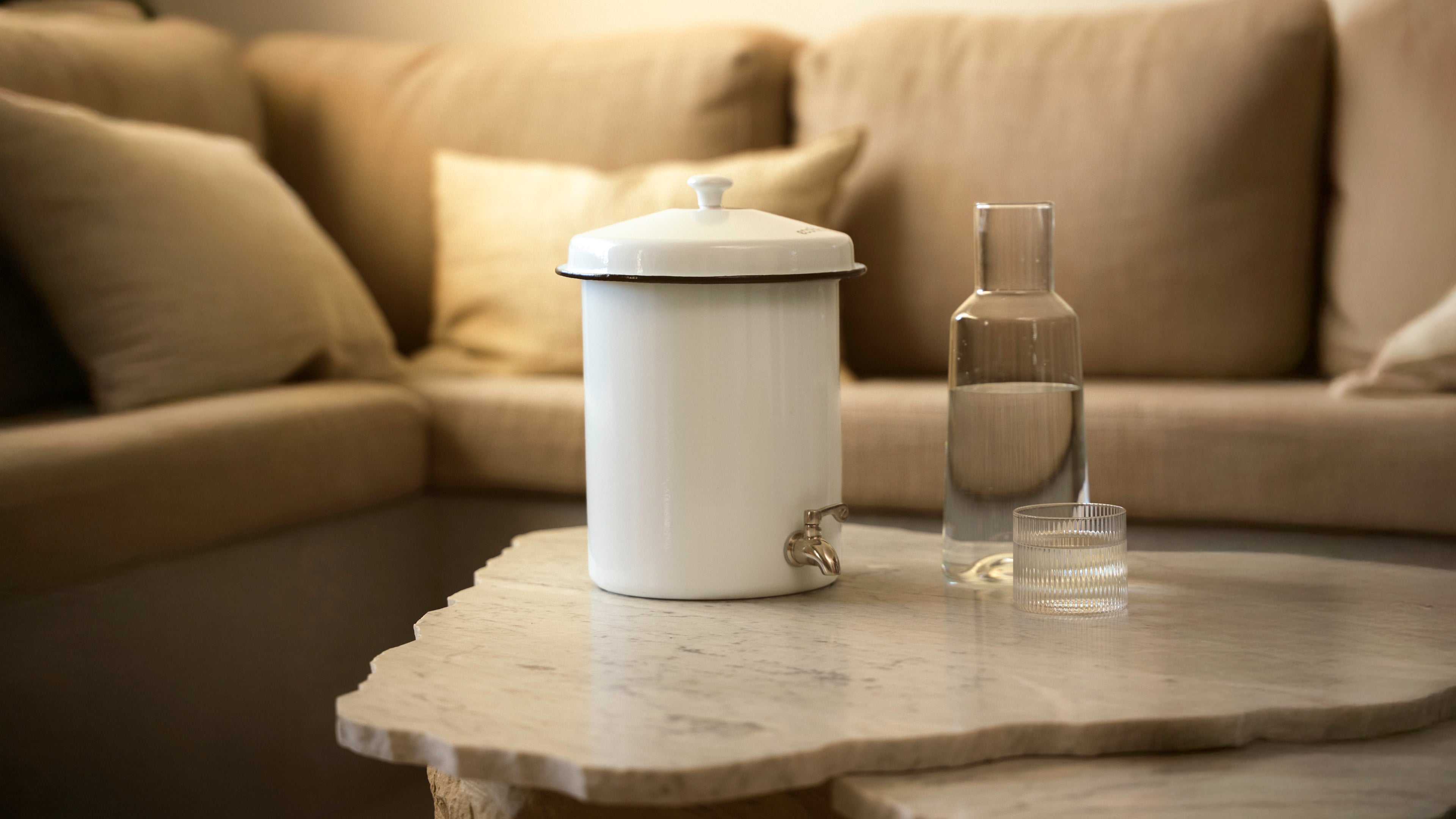 Ecofiltro Wasserfilter 5L - Weiß
