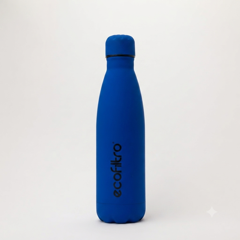 Ecofiltro Isolierflasche blau 500ml