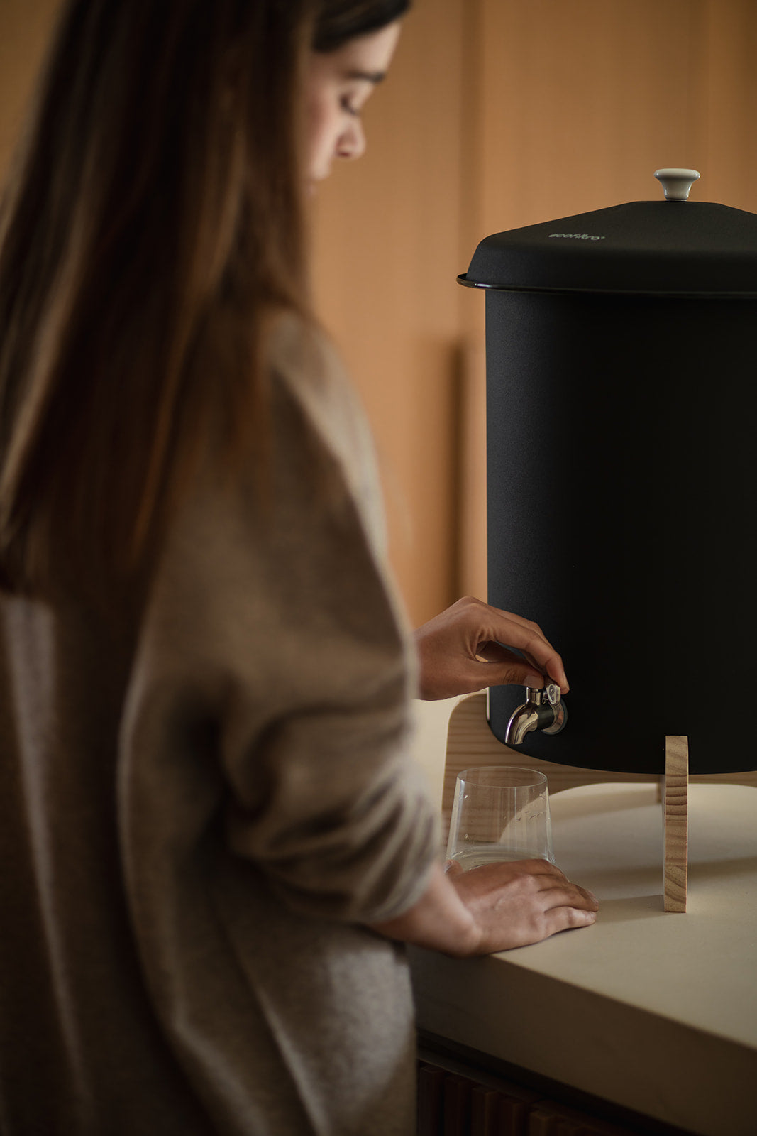 Ecofiltro Wasserfilter 5L - Schwarz
