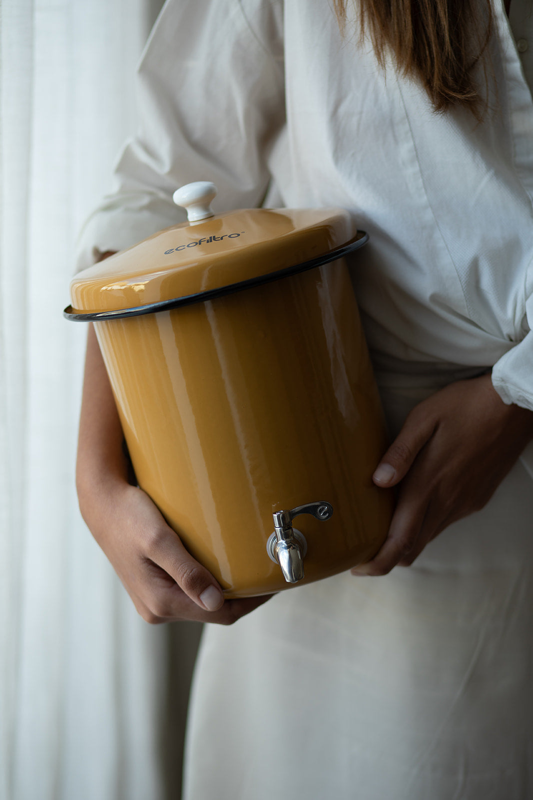 Ecofiltro Wasserfilter 5L - Senfgelb