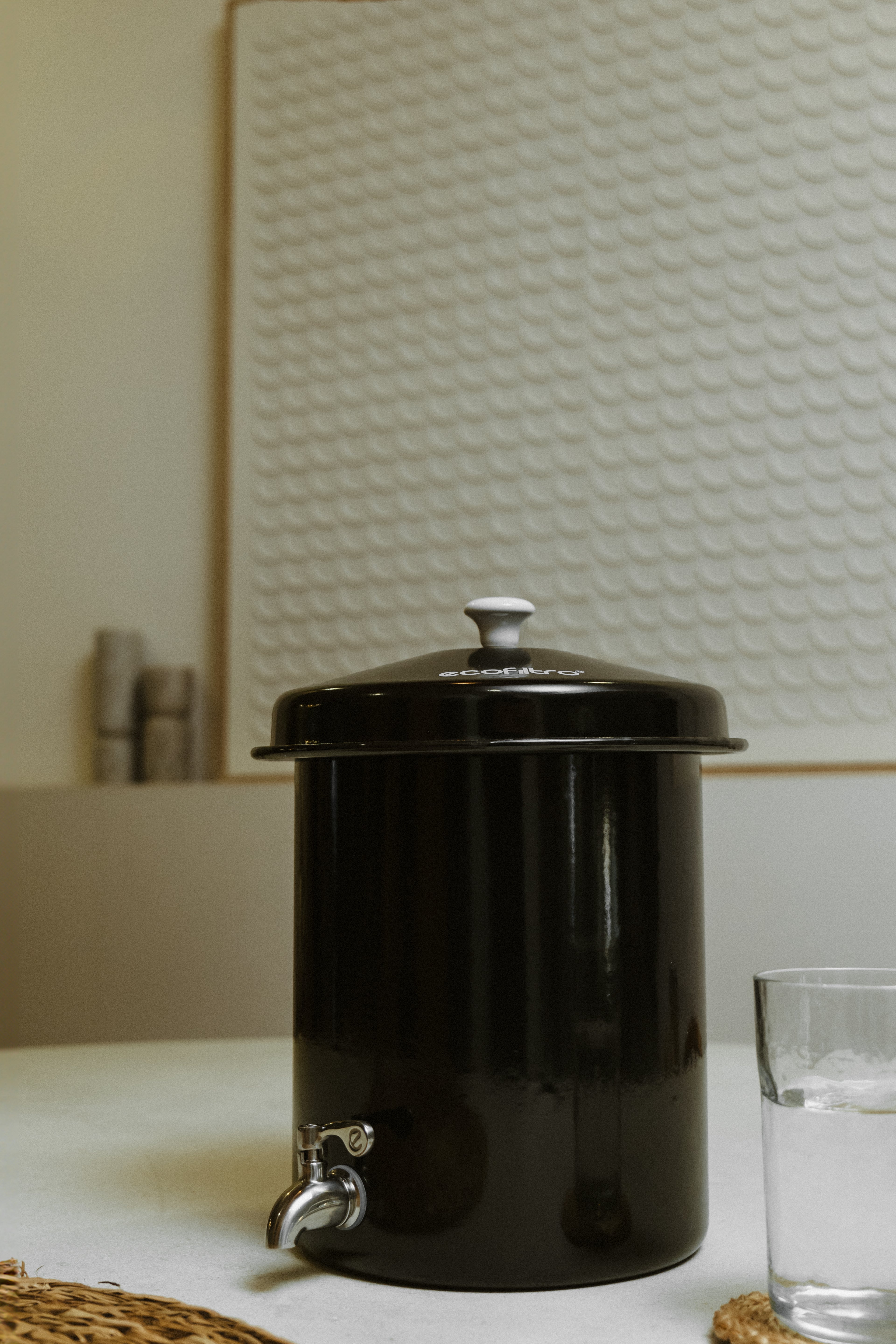 Ecofiltro Wasserfilter 5L - Schwarz