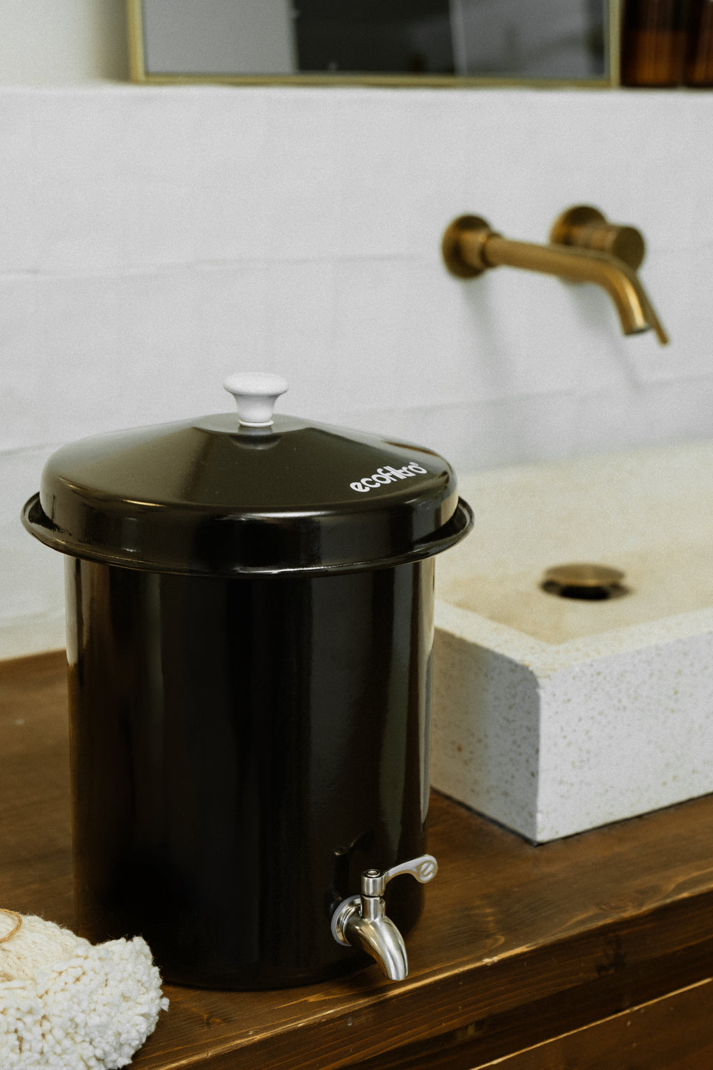 Ecofiltro Wasserfilter 5L - Schwarz