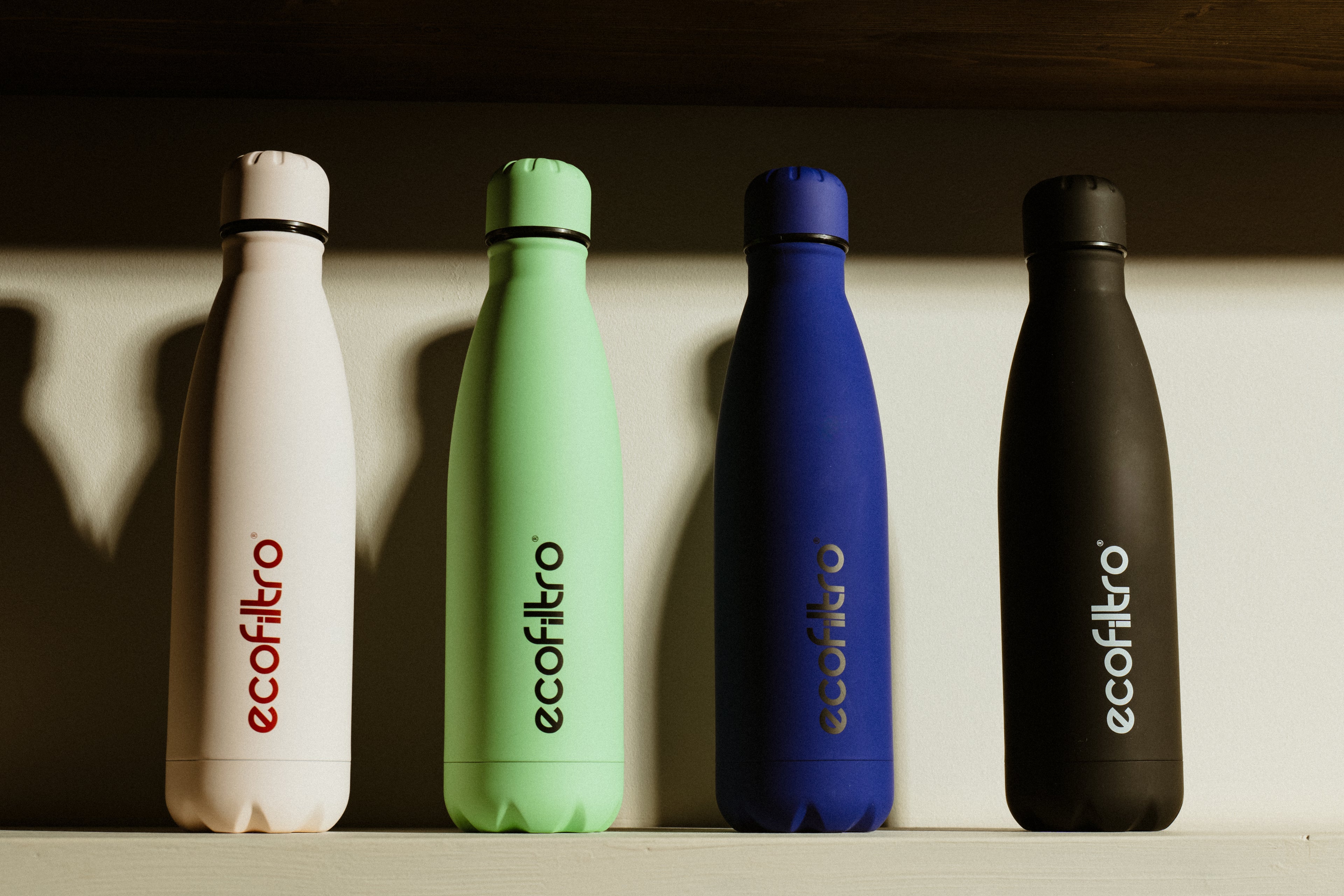 Ecofiltro Isolierflasche schwarz 500ml