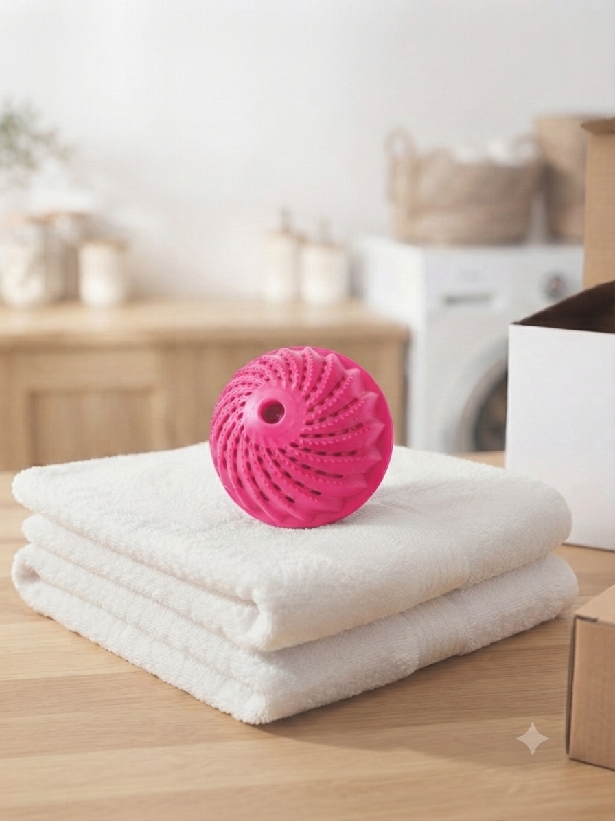 Waschball- Waschen ohne Waschmittel - in Pink