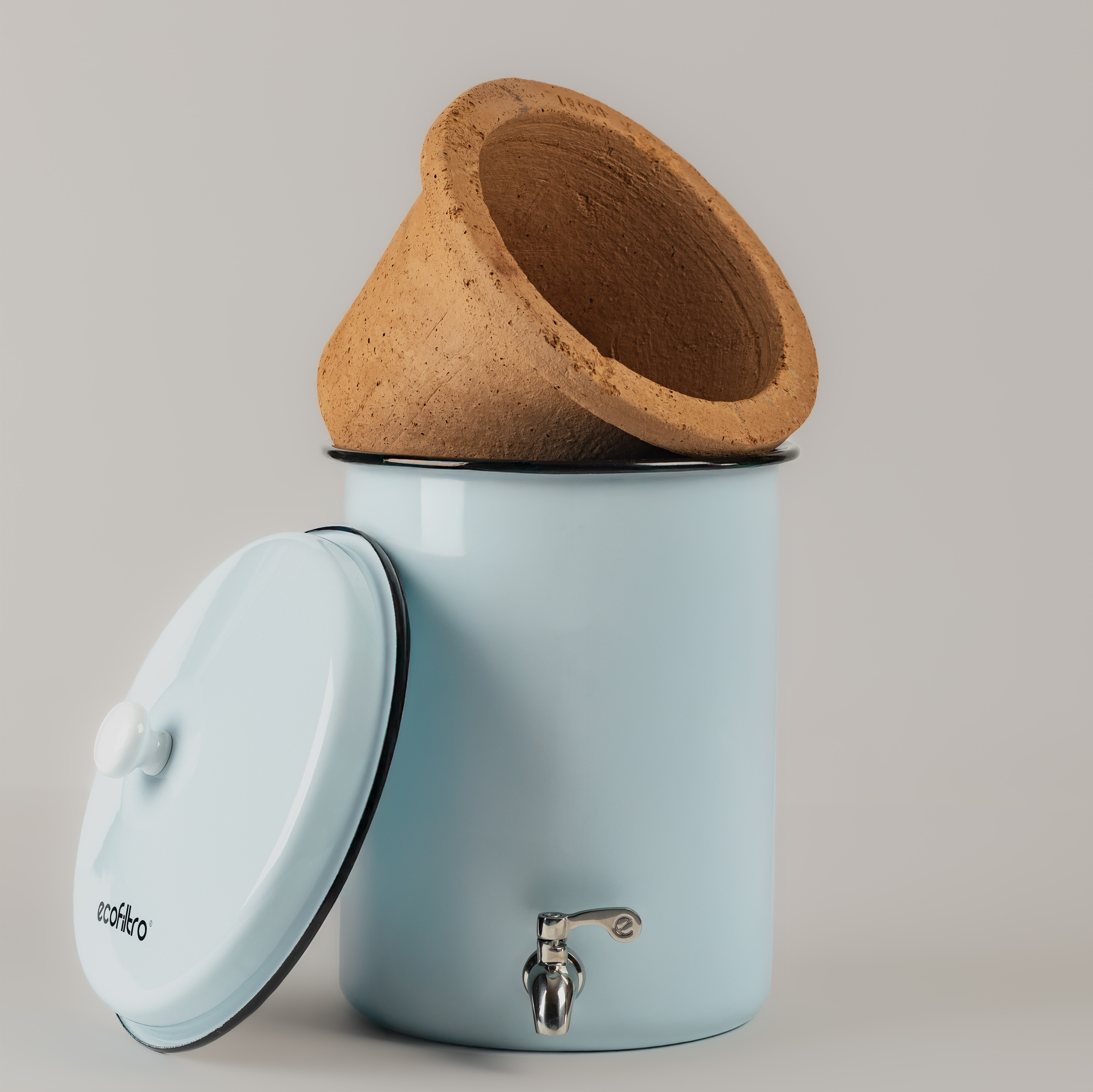 Ecofiltro Wasserfilter 5L - Hellblau