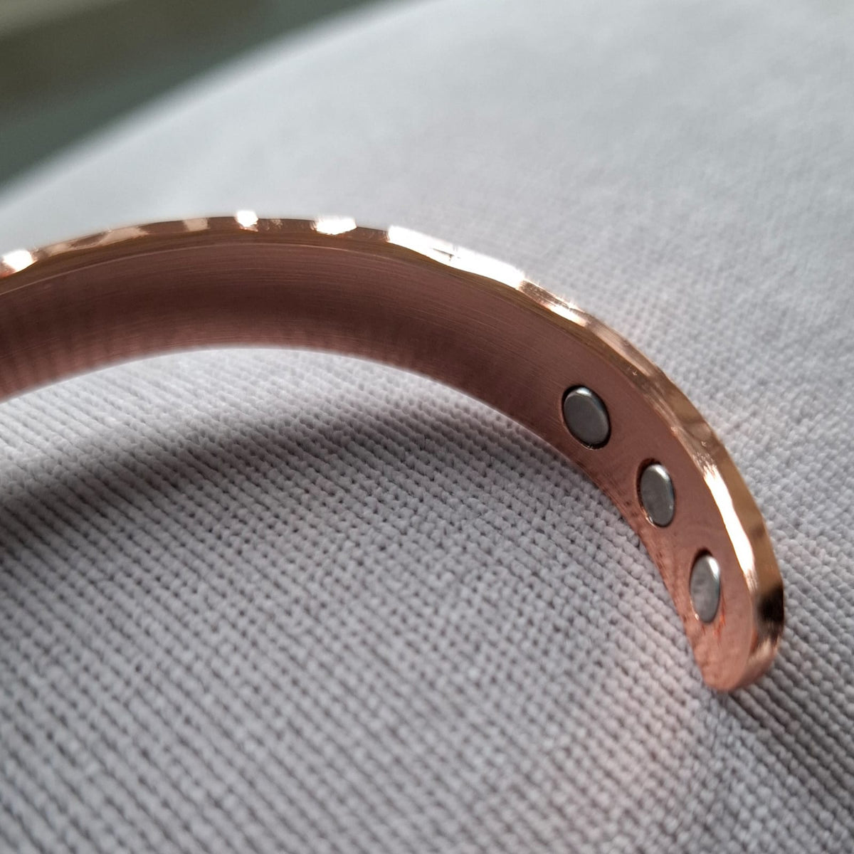 Kupferarmband - Hammerschlag